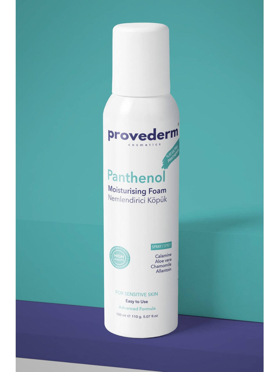 Provederm Panthenol – Yoğun Nemlendirici ve Onarıcı Bakım Köpüğü