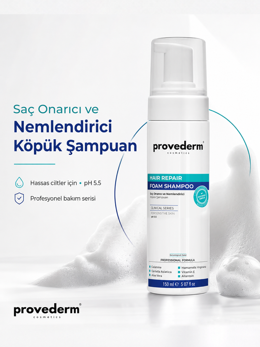 Provederm Saç Onarıcı Köpük Şampuan