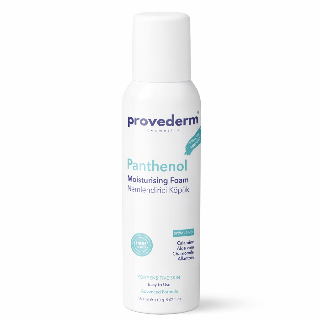 Provederm Panthenol – Yoğun Nemlendirici ve Onarıcı Bakım Köpüğü